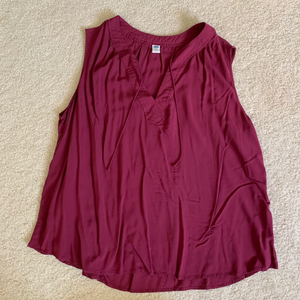 Casual Maroon Top